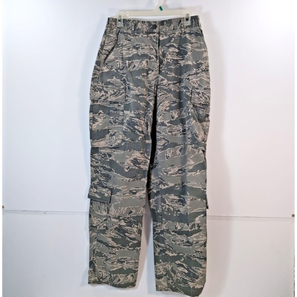 US Air Force Camouflage Pants Womens 12S ABU Cargo Utility American‎ Apparel
